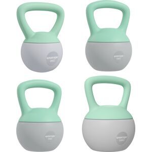 SPORTNOW 4kg/6kg/8kg/10kg Soft Kettlebell, Kettle Bell with Non-Slip Handle, for Home Gym, Strength Training, Cardio - Grey and Green SPORTNOW 4kg/6kg/8kg/10kg Soft Kettlebell, Kettle Bell with Non-Slip Handle, for Home Gym, Strength Training, Cardio - Grey and Green