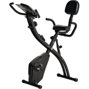 HOMCOM 2-in-1 Foldable Exercise Bike Recumbent Stationary Bike 8-Level Adjustable Magnetic Resistance with Pulse Sensor LCD Display HOMCOM 2-in-1 Foldable Exercise Bike Recumbent Stationary Bike 8-Level Adjustable Magnetic Resistance with Pulse Sensor LCD Display