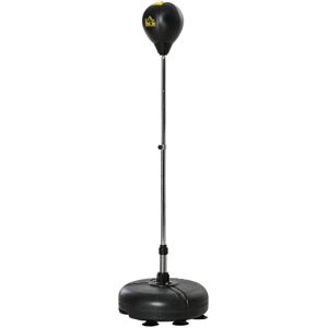 HOMCOM Punching Bag with Stand, Free Standing Boxing Bag Set, Speed Bag with Adjustable Height for Teens & Adults, Black, Gold HOMCOM Punching Bag with Stand, Free Standing Boxing Bag Set, Speed Bag with Adjustable Height for Teens & Adults, Black, Gold