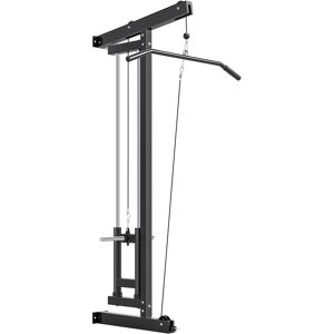 SPORTNOW Wall Mounted Lat Pull Down Machine, Crossover Cable Machine with High & Low Pulleys for Home Gym Full Body Workout SPORTNOW Wall Mounted Lat Pull Down Machine, Crossover Cable Machine with High & Low Pulleys for Home Gym Full Body Workout