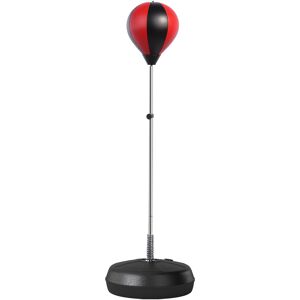 HOMCOM Kids Boxing Punch Bag Set, Freestanding with Gloves, Durable PU Material, Black/Red Aosom UK HOMCOM Kids Boxing Punch Bag Set, Freestanding with Gloves, Durable PU Material, Black/Red Aosom UK