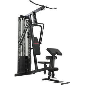 SPORTNOW Multi Gym with Adjustable Seat and Back, All in One Home Gym Machine with 45kg Weight Stack for Full Body Strength Training SPORTNOW Multi Gym with Adjustable Seat and Back, All in One Home Gym Machine with 45kg Weight Stack for Full Body Strength Training