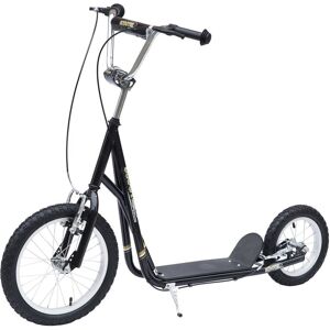 HOMCOM Adult Teen Push Scooter Kids Children Stunt Scooter Bike Bicycle Ride On Alloy Wheel Pneumatic 12