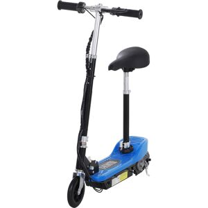 HOMCOM Outdoor Ride On Powered Scooter for kids Sporting Toy 120W Motor Bike 2 x 12V Battery - Blue HOMCOM Outdoor Ride On Powered Scooter for kids Sporting Toy 120W Motor Bike 2 x 12V Battery - Blue