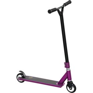 HOMCOM Stunt Scooter, 360° Entry Level Tricks Scooter w/ Lightweight Aluminium Deck and ABEC 7 Bearing, For Age 14+ Beginners, Purple HOMCOM Stunt Scooter, 360° Entry Level Tricks Scooter w/ Lightweight Aluminium Deck and ABEC 7 Bearing, For Age 14+ Beginners, Purple