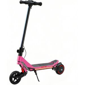 SPORTNOW Electric Scooter for Kids, Foldable E Scooter for Age Age 6+ with LED Display, RGB lights, Up to 16km/h, Pink SPORTNOW Electric Scooter for Kids, Foldable E Scooter for Age Age 6+ with LED Display, RGB lights, Up to 16km/h, Pink