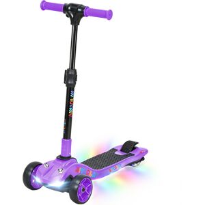 AIYAPLAY Three-Wheel Foldable Electric Scooter for Kids Aged 6-10 Years, Safe & Fun Ride with Durable Design, Purple Aosom UK AIYAPLAY Three-Wheel Foldable Electric Scooter for Kids Aged 6-10 Years, Safe & Fun Ride with Durable Design, Purple Aosom UK