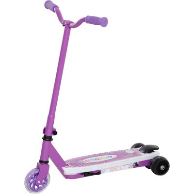 AIYAPLAY Electric Scooter for Kids Ages 4-7, with Auxiliary Rear Wheels, Flashing LED Light and Electric Brake, Kids Electric Scooter for Boys Girls, 6 KM/H & 8 KM, Purple AIYAPLAY Electric Scooter for Kids Ages 4-7, with Auxiliary Rear Wheels, Flashing LED Light and Electric Brake, Kids Electric Scooter for Boys Girls, 6 KM/H & 8 KM, Purple
