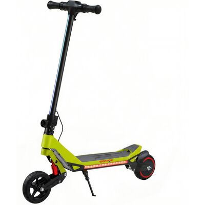SPORTNOW Electric Scooter for Kids, Foldable E Scooter for Age Age 6+ with LED Display, RGB lights, Up to 16km/h, Green SPORTNOW Electric Scooter for Kids, Foldable E Scooter for Age Age 6+ with LED Display, RGB lights, Up to 16km/h, Green