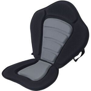 HOMCOM High Back Detachable Canoe/Kayak Seat, Comfortable Padding, Adjustable Straps, Black