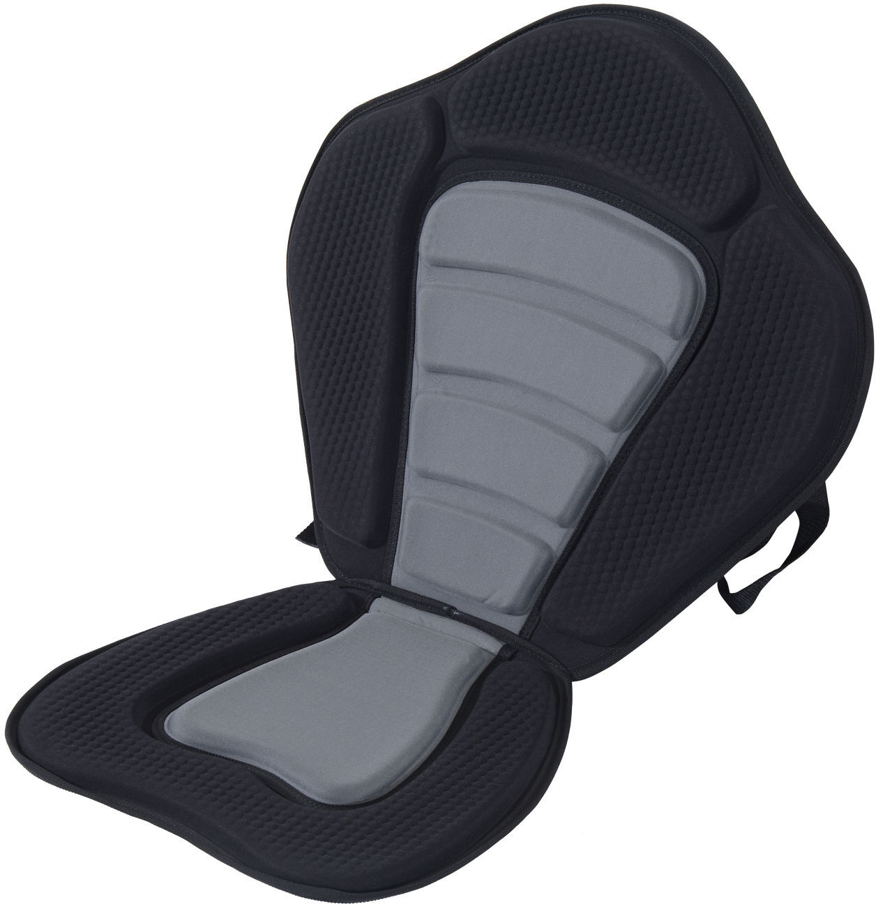 HOMCOM High Back Detachable Canoe/Kayak Seat, Comfortable Padding, Adjustable Straps, Black Aosom UK