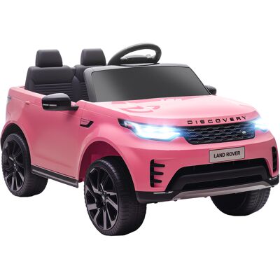 AIYAPLAY Land Rover Discovery Licensed 12V Kids Electric Car with Remote, 4 Wheel Suspension, Slow Start, Lights, Music, Pink AIYAPLAY Land Rover Discovery Licensed 12V Kids Electric Car with Remote, 4 Wheel Suspension, Slow Start, Lights, Music, Pink