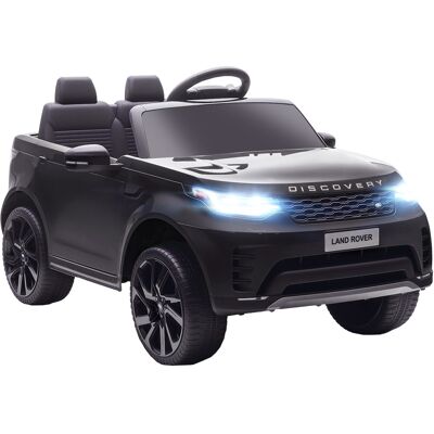 AIYAPLAY Land Rover Discovery Licensed 12V Kids Electric Car with Remote, 4 Wheel Suspension, Slow Start, Lights, Music, Black AIYAPLAY Land Rover Discovery Licensed 12V Kids Electric Car with Remote, 4 Wheel Suspension, Slow Start, Lights, Music, Black