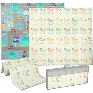 AIYAPLAY Foldable Double-Sided Baby Play Mat, for Toddlers, Bedrooms, Nurseries, Playrooms AIYAPLAY Foldable Double-Sided Baby Play Mat, for Toddlers, Bedrooms, Nurseries, Playrooms