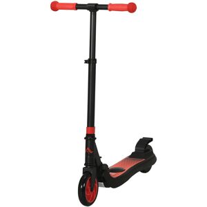 HOMCOM Folding Electric Scooter Adult E Scooter, 120W, with Rear Wheel Brake, 8km/h Maximum Speed, for Ages 6+ Years Old, Red Aosom UK HOMCOM Folding Electric Scooter Adult E Scooter, 120W, with Rear Wheel Brake, 8km/h Maximum Speed, for Ages 6+ Years Old, Red Aosom UK