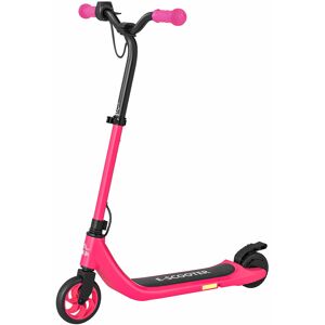 HOMCOM Electric Scooter, 120W Motor E-Scooter w/ Battery Level Display, 2 Adjustable Heights, and Rear Brake, Suitable for 6+ Years Old, Pink HOMCOM Electric Scooter, 120W Motor E-Scooter w/ Battery Level Display, 2 Adjustable Heights, and Rear Brake, Suitable for 6+ Years Old, Pink