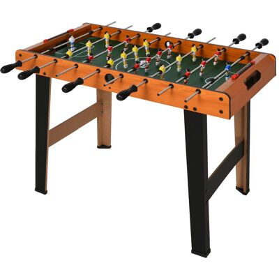 HOMCOM Soozier Foosball Table Heavy Duty 84.5cm for Arcades, Pub, Game Room, 8 Rods, 2 Balls HOMCOM Soozier Foosball Table Heavy Duty 84.5cm for Arcades, Pub, Game Room, 8 Rods, 2 Balls