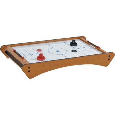 HOMCOM Mini Air Hockey Tabletop Game w/ 2 Pucks Pushers Fan Play Board Scoreboard Markings Portable Family Game Children Adults 8 Years+ HOMCOM Mini Air Hockey Tabletop Game w/ 2 Pucks Pushers Fan Play Board Scoreboard Markings Portable Family Game Children Adults 8 Years+