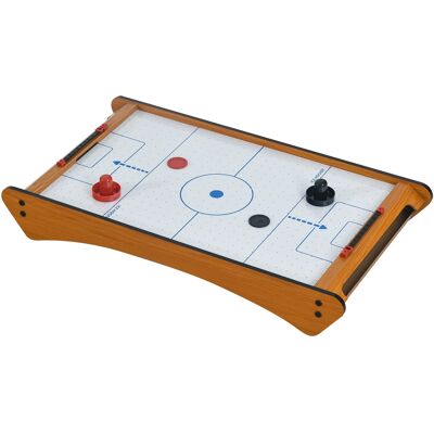 HOMCOM Mini Air Hockey Tabletop Game w/ 2 Pucks Pushers Fan Play Board Scoreboard Markings Portable Family Game Children Adults 8 Years+ HOMCOM Mini Air Hockey Tabletop Game w/ 2 Pucks Pushers Fan Play Board Scoreboard Markings Portable Family Game Children Adults 8 Years+