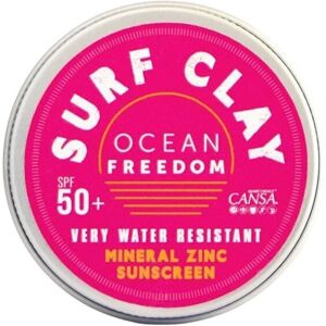 Ocean Freedom Surf Clay Mineral Zinc Sun Cream SPF 50+ Tin 50g - - Size: ONESIZE Ocean Freedom Surf Clay Mineral Zinc Sun Cream SPF 50+ Tin 50g - - Size: ONESIZE