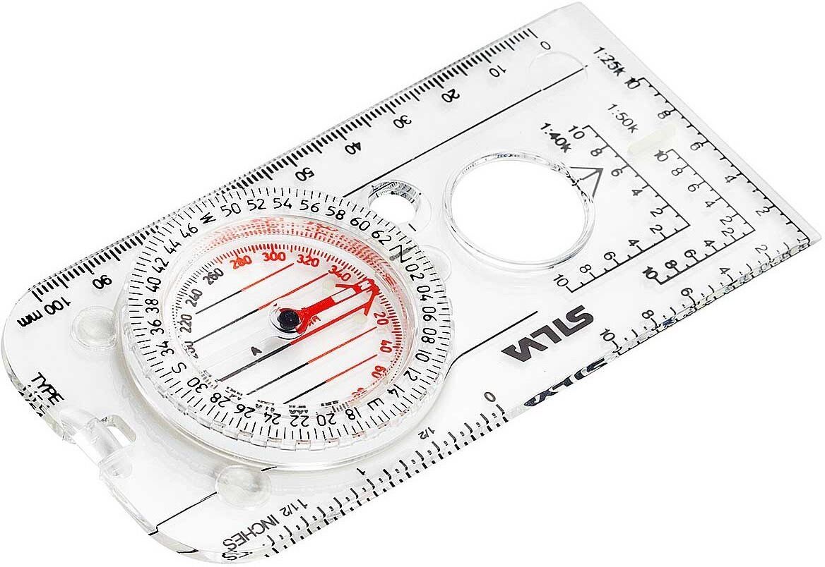 Silva Baseplate Compass Military Navigation with Lanyard -