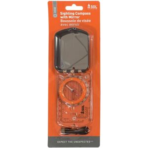 SOL Sighting Compass with Mirror - SOL Sighting Compass with Mirror -