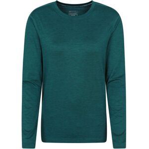 Mountain Warehouse Time Trial Womens Running T-Shirt - Green - Green - Size: 6 Mountain Warehouse Time Trial Womens Running T-Shirt - Green - Green - Size: 6