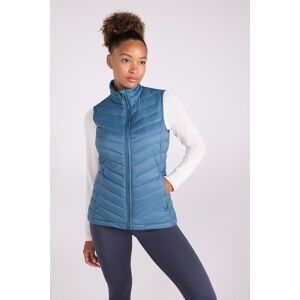Mountain Warehouse Featherweight II Womens Extreme Down Gilet - Teal - Teal - Size: 14 Mountain Warehouse Featherweight II Womens Extreme Down Gilet - Teal - Teal - Size: 14