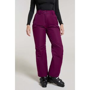 Mountain Warehouse Moon II Womens Ski Pants - Purple - Purple - Size: 16 Mountain Warehouse Moon II Womens Ski Pants - Purple - Purple - Size: 16