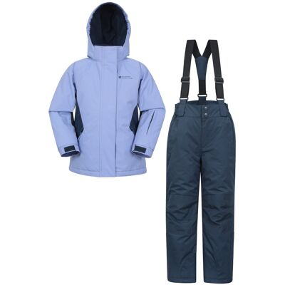 Mountain Warehouse Kids Ski Jacket and Pant Set - Purple Mountain Warehouse Kids Ski Jacket and Pant Set - Purple