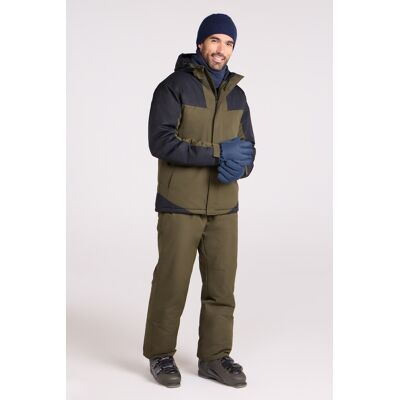 Mountain Warehouse Mens Ski Jacket and Pant Set - Green Mountain Warehouse Mens Ski Jacket and Pant Set - Green