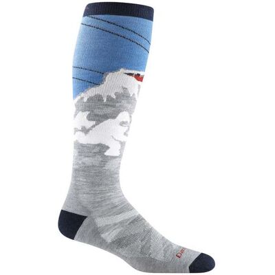 Darn Tough Men's Heady Yeti Otc Midweight With Cushion - Ski Socks Darn Tough Men's Heady Yeti Otc Midweight With Cushion - Ski Socks
