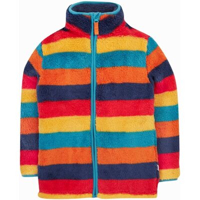 Frugi Kids 100% Recycled Polyester Zip Ted Fleece Jacket - Frugi Kids 100% Recycled Polyester Zip Ted Fleece Jacket -