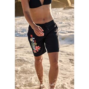 Animal Nora Womens Classic Boardshorts - Black - Black - Size: 6 Animal Nora Womens Classic Boardshorts - Black - Black - Size: 6