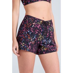 Animal Aurora Womens Printed Mini Boardshort - Black - Black - Size: 8 Animal Aurora Womens Printed Mini Boardshort - Black - Black - Size: 8