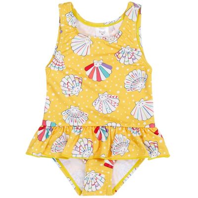 Frugi Baby 85% Recycled Polyester Little Coral Swimsuit - Frugi Baby 85% Recycled Polyester Little Coral Swimsuit -
