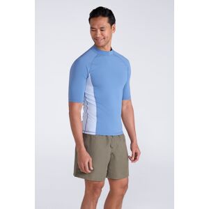 Mountain Warehouse Mens UV Rash Vest - Blue - Blue - Size: XXL Mountain Warehouse Mens UV Rash Vest - Blue - Blue - Size: XXL