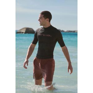 Animal Kai Mens Rash Vest - Black - Black - Size: XL Animal Kai Mens Rash Vest - Black - Black - Size: XL