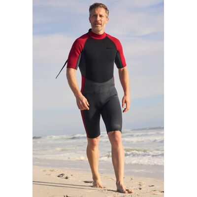 Mountain Warehouse Shorty Mens 2. 5/2mm Wetsuit - Grey - Grey - Size: XXL -3XL Mountain Warehouse Shorty Mens 2. 5/2mm Wetsuit - Grey - Grey - Size: XXL -3XL