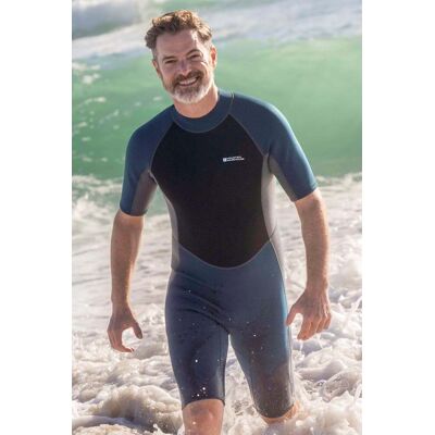 Mountain Warehouse Shorty Mens 2. 5/2mm Wetsuit - Dark Grey - Dark Grey - Size: S-M Mountain Warehouse Shorty Mens 2. 5/2mm Wetsuit - Dark Grey - Dark Grey - Size: S-M