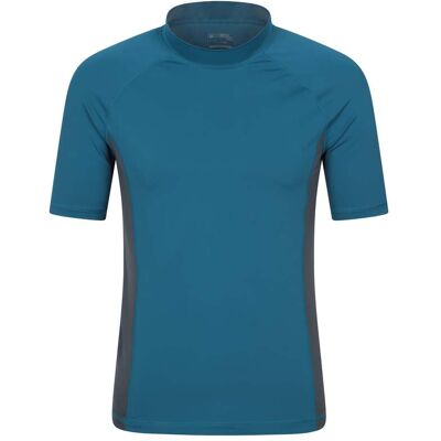 Mountain Warehouse Mens UV Rash Vest - Green - Green - Size: XXS Mountain Warehouse Mens UV Rash Vest - Green - Green - Size: XXS
