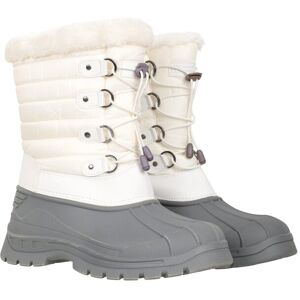 Mountain Warehouse Whistler Womens Adaptive Snow Boots - White - White - Size: 9 Mountain Warehouse Whistler Womens Adaptive Snow Boots - White - White - Size: 9