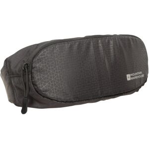Mountain Warehouse Padded Sports Bum Bag - Black - Black - Size: ONE Mountain Warehouse Padded Sports Bum Bag - Black - Black - Size: ONE
