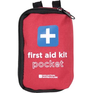 Mountain Warehouse Pocket First-Aid Kit - Red Mountain Warehouse Pocket First-Aid Kit - Red