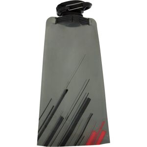 Mountain Warehouse Durable Roll-Up Water Bottle With Karabiner - 700ml - Black Mountain Warehouse Durable Roll-Up Water Bottle With Karabiner - 700ml - Black