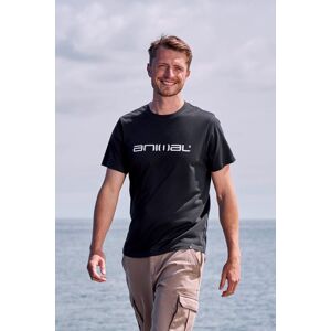 Animal Leon Mens Relaxed T-Shirt - Black - Black - Size: XXL Animal Leon Mens Relaxed T-Shirt - Black - Black - Size: XXL