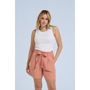 Animal Loren Womens Paper Bag Shorts - Pink - Pink - Size: 6 Animal Loren Womens Paper Bag Shorts - Pink - Pink - Size: 6