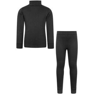 Mountain Warehouse Meribel Kids Thermal Top & Pants Set - Black - Black - Size: 5-6y Mountain Warehouse Meribel Kids Thermal Top & Pants Set - Black - Black - Size: 5-6y