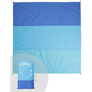 Mountain Warehouse Large Beach Mat with Pegs - Blue - Blue - Size: ONE Mountain Warehouse Large Beach Mat with Pegs - Blue - Blue - Size: ONE