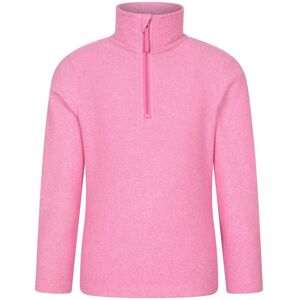Mountain Warehouse Hebridean Kids Half Zip Fleece - Pink Mountain Warehouse Hebridean Kids Half Zip Fleece - Pink